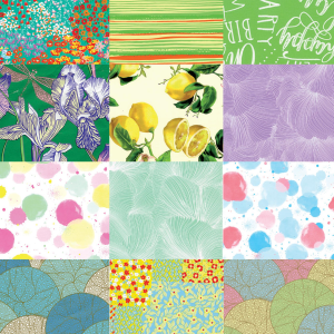 Carta regalo - raso - Primavera - 70 x 100 cm - Rex Sadoch - scatola 100 fogli